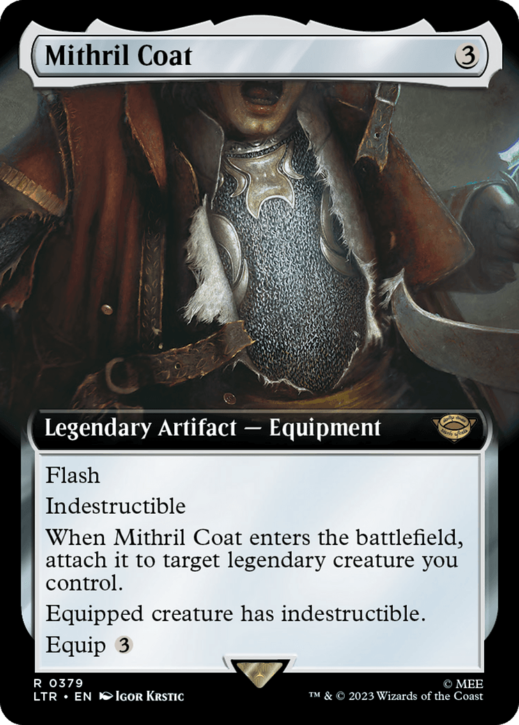 The image shows a Legendary Artifact card named 