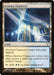 A Magic: The Gathering product titled "Azorius Chancery [Dissension]." This Land card features ornate architecture with columns and glowing lights in the artwork. The frame is bordered in black with a blue section at the bottom detailing the card's abilities and effects.