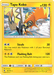 A Pokémon card from the Sun & Moon: Lost Thunder series features Tapu Koko, a yellow and black bird-like creature with orange highlights and a long, sharp beak. Its wings resemble lightning bolts. With 120 HP, it boasts two attacks: Strafe (30 damage) and Flashing Bolt (120 damage). The card number is Tapu Koko (85/214) [Sun & Moon: Lost Thunder].