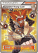 A Pokémon trading card titled "Lysandre's Trump Card (118/119) [XY: Phantom Forces]" from the XY: Phantom Forces set. This Ultra Rare Supporter card features a character with wild orange hair and a red and black outfit. The golden, sparkling background radiates energy. It instructs players to shuffle all cards from their discard piles into their decks, excluding this one.