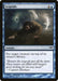 A Magic: The Gathering card titled "Griptide [Dark Ascension]" from the Magic: The Gathering set. It depicts a person in dark clothing being pulled underwater by a ghostly force. The rare Instant costs 3 colorless and 1 blue mana and returns a creature to its owner's library. Flavor text: "Beware the seagrafs just off the shore...