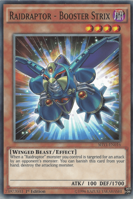 A Yu-Gi-Oh! trading card from the Shining Victories set, 