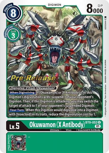 The image shows a Digimon card named 