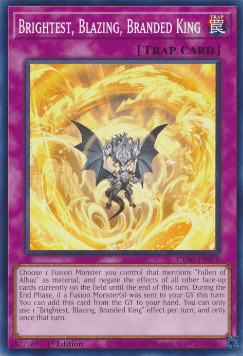 A Yu-Gi-Oh! trading card titled 