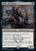 An image of the Magic: The Gathering card "Fain, the Broker [Commander 2021]." The card features a male figure in dark clothing gesturing with outstretched hands. This Legendary Creature — Human Warlock from Magic: The Gathering has various abilities listed. The card's cost is 2 generic mana and 1 black mana, and its power/toughness is 3/3.