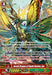 A colorful and detailed promo card featuring "Zeroth Dragon of Death Garden, Zoa (PR/0470EN) [Promo Cards]" from the Bushiroad Cardfight!! Vanguard series. The majestic dragon is surrounded by vibrant flora and golden light. As a Promo Rare, this Grade 4 card boasts 25000+ power and 1 critical point.