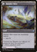 The image shows a Magic: The Gathering card named "Malakir Rebirth // Malakir Mire [Zendikar Rising]" from Zendikar Rising. It is a land card that enters the battlefield tapped and produces black mana when tapped. The card features artwork of a desolate landscape with jagged, floating stones and a distant, eerie light.