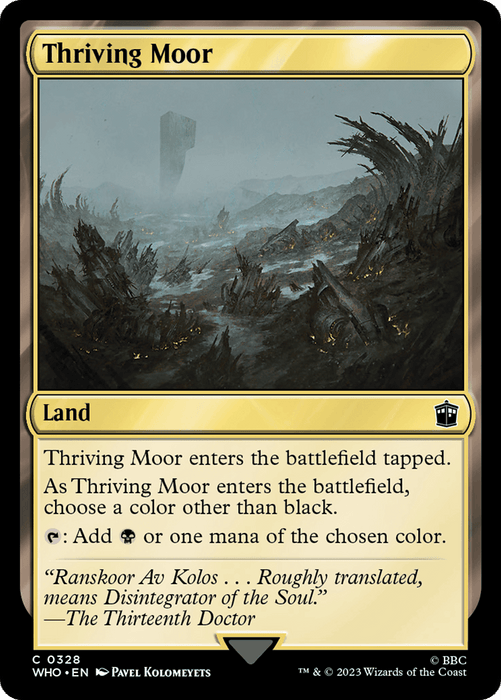 Thriving Moor [Doctor Who]