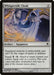 A Magic: The Gathering product titled "Whispersilk Cloak [Darksteel]". The card costs 3 mana and is an artifact equipment from the Darksteel set. It makes the equipped creature unblockable and untargetable. The artwork depicts a ghostly, blue cloak with a mysterious figure wearing it, surrounded by mechanical structures.