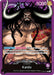 A trading card from the Kaido (001) [Starter Deck: Animal Kingdom Pirates] featuring Kaido of the Four Emperors and Animal Kingdom Pirates. Kaido, with long black hair, large horns, and a muscular build, boasts a power rating of 5000 and five life points. The card reads "Leader, Kaido" at the bottom along with game instructions and abilities from Bandai.
