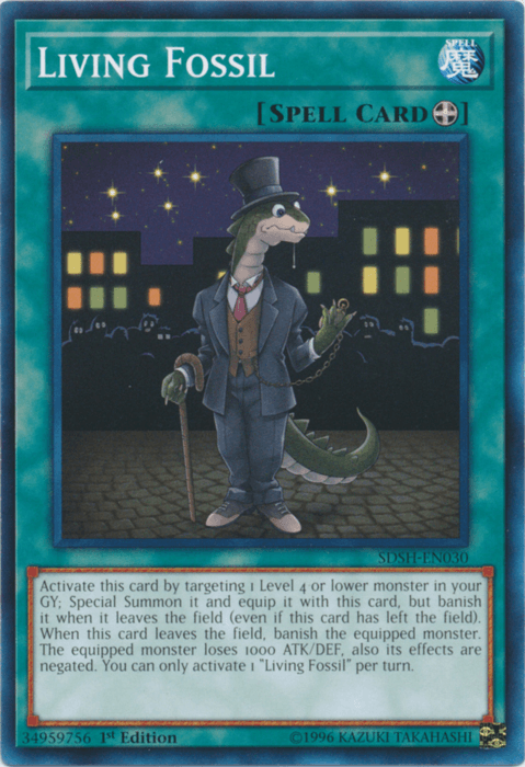 The image is of a Yu-Gi-Oh! trading card titled 