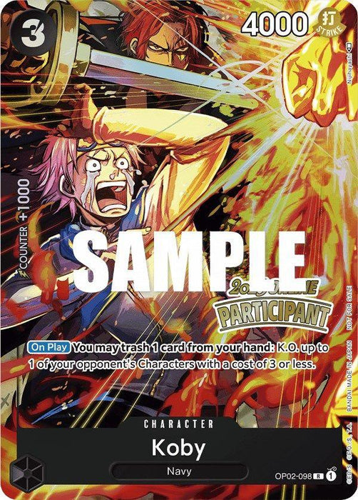 Koby (Online Regional 2023) [Participant] [One Piece Promotion Cards]