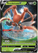 A Pokémon trading card featuring the Ultra Rare Kricketune V (006/163) [Sword & Shield: Battle Styles]. The card displays Kricketune, a red and green cricket-like creature with mustache-like antennae, in a forest setting. It has 180 HP and abilities, including "Exciting Stage" and "X-Scissor." Part of the Battle Styles series, its border is black with a holographic effect.