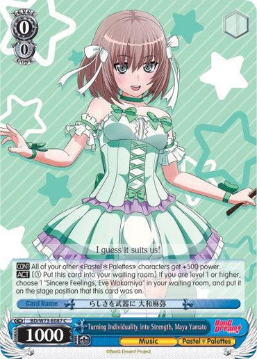 Turning Individuality into Strength, Maya Yamato (BD/W73-E087 C) [BanG Dream! Vol.2]