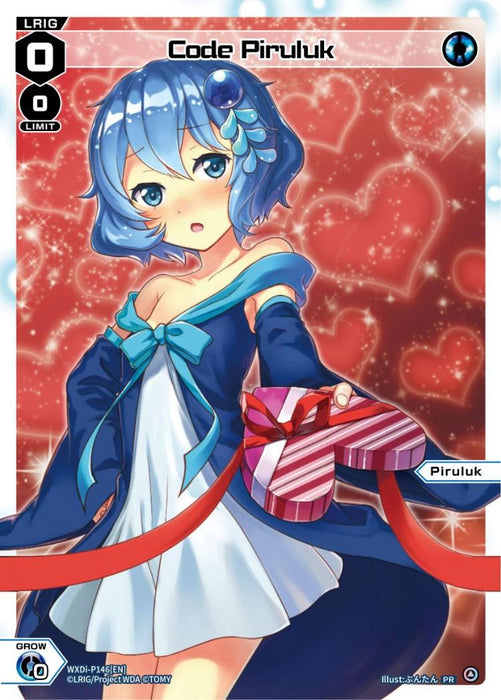 Code Piruluk (Valentine 2023) (WXDi-P146[EN]) [Promo Cards]