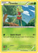 A Pokémon trading card featuring Treecko, a green, bipedal gecko Pokémon with red eyes and a long tail, standing confidently on a branch in this Grass-type Promo. The card has 60 HP and displays the move "Quick Attack." The bottom-left corner shows its weaknesses and retreat cost. Illustration by Akira Komayama. Product Name: Treecko (XY36) [XY: Black Star Promos] Brand Name: Pokémon