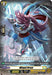 A trading card named "Wingal Brave (D-BT05/083EN) [Triumphant Return of the Brave Heroes]" from the Cardfight!! Vanguard game by Bushiroad. This Royal Paladin card features a fantastical dog-like creature adorned in silver armor with pink hair, dynamically leaping through a futuristic cityscape. The card includes values and information such as "Grade 0," "Power 6000," and specific abilities.