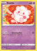 A Pokémon card from the Swirlix (067/198) [Sword & Shield: Chilling Reign] set featuring Swirlix, a Cotton Candy Pokémon. Its illustration shows a fluffy pink creature with a big smile, sitting on a brightly colored donut. The card has 60 HP and features the move "Draining Kiss." It has a weakness to Steel, no resistance, and a retreat cost of one.