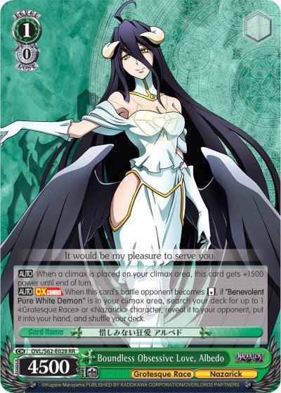 Boundless Obsessive Love, Albedo (OVL/S62-E028 RR) [Nazarick: Tomb of the Undead]