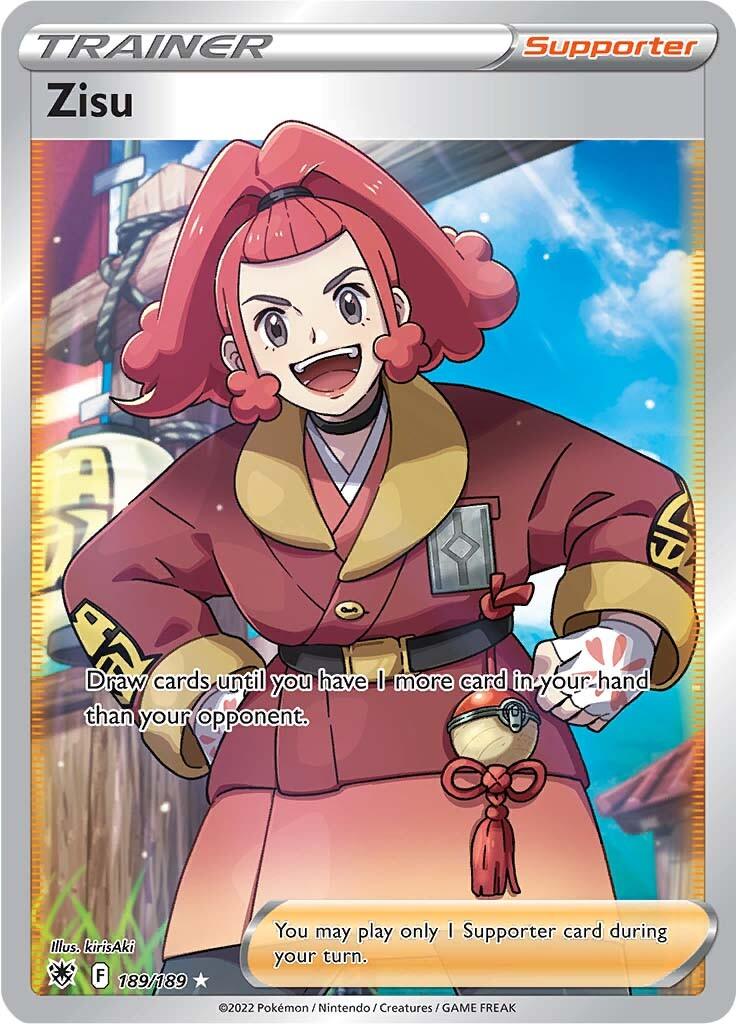 A Pokémon trading card of Ultra Rare 