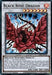 An image of the Yu-Gi-Oh! card "Black Rose Dragon [LDS2-EN110] Ultra Rare" from Legendary Duelists: Season 2. The Ultra Rare card's artwork features a fierce, red dragon with rose petals surrounding it. This Dragon/Synchro/Effect Monster boasts 2400 ATK and 1800 DEF, destroying all cards on the field when summoned.