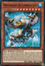 An image of a Yu-Gi-Oh! trading card from Flames of Destruction packs, featuring "Moulinglacia the Elemental Lord [FLOD-ENSE2] Super Rare." This Effect Monster showcases an armored, serpentine sea creature with icy elements. With 2800 attack points and 2200 defense points, its effect discards two random cards from the opponent's hand.