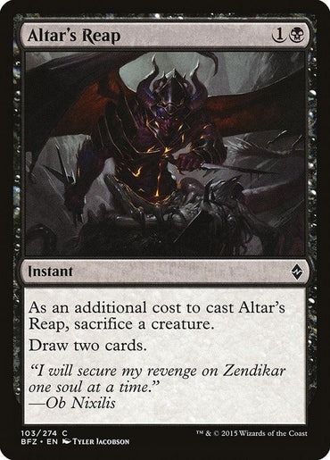 Altar's Reap [Battle for Zendikar]