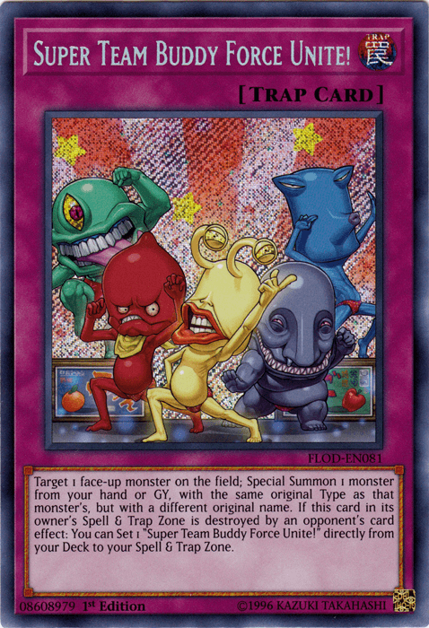 An illustrated Yu-Gi-Oh! Normal Trap card titled 