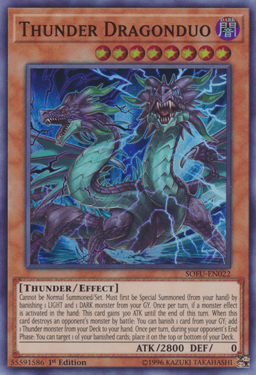 Thunder Dragonduo [SOFU-EN022] Super Rare