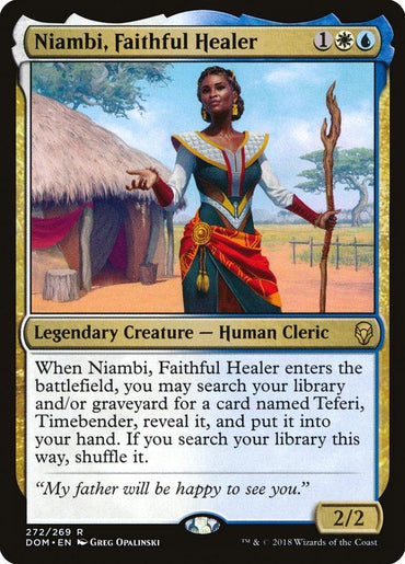 Niambi, Faithful Healer [Dominaria]