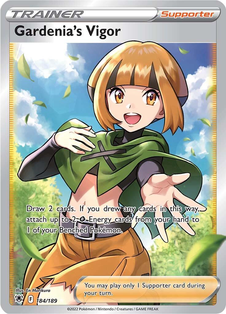 A Pokémon trading card titled 