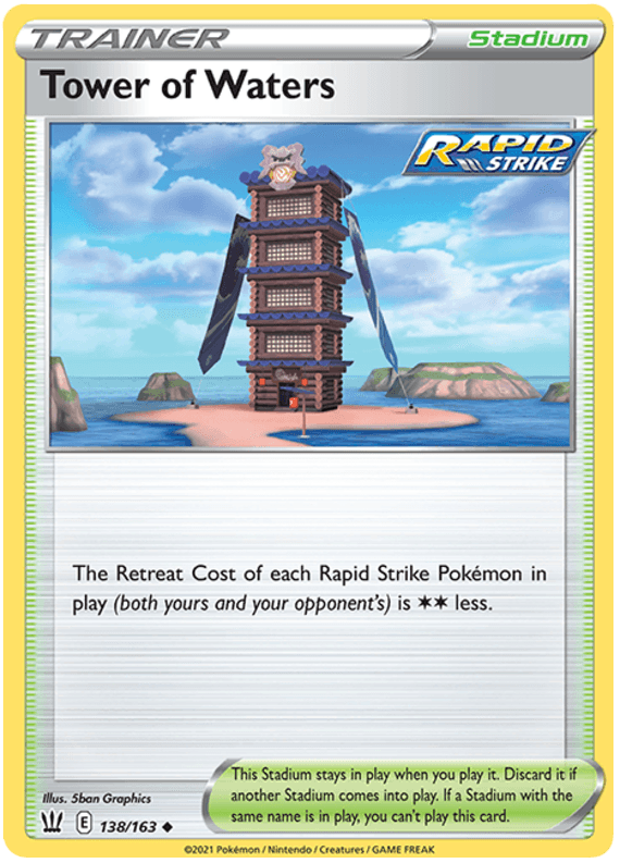 A Pokémon trading card titled 