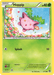 A Pokémon card featuring Hoppip (3/114) [XY: Steam Siege] by Pokémon. The card background is yellow and green, displaying Hoppip—a pink, fluffy Pokémon with green leaves on its head—floating in a field of colorful dotted flowers. With the move "Splash," it does 10 damage. Illustrated by Mina Nakai.