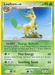 A Pokémon trading card featuring Leafeon (45/111) [Platinum: Rising Rivals] from the *Platinum Rising Rivals* set. This Stage 1 Grass-type Pokémon, evolving from Eevee, has 90 HP and includes abilities like Energy Refresh, Plus Energy, and Soothing Scent. The illustration shows Leafeon in a grassy field with a blue sky and wind turbines.