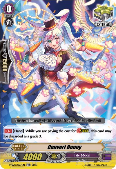 Convert Bunny (V-SS10/027EN) [Premium Battle Deckset 2023]