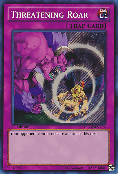 A Yu-Gi-Oh! Trap Card titled 