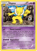 A rare Pokémon trading card of Hypno (36/111) [XY: Furious Fists] from the Pokémon series. It portrays Hypno, a yellow, humanoid creature with pointed ears, holding a pendulum. The card has 90 HP, is purple-bordered, and includes moves "Hand Control" and "Hypnoblast." Illustrations and stats are at the bottom. The card number is 36/111.