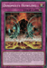 The Yu-Gi-Oh! card titled "Dinomists Howling [MACR-EN076] Common" is a Continuous Trap Card. The card art showcases two armored dinosaur-like warriors, one wielding a staff and the other a sword, roaring as they create a powerful shockwave. Perfect for enhancing your Dinomist Pendulum Monsters during gameplay.