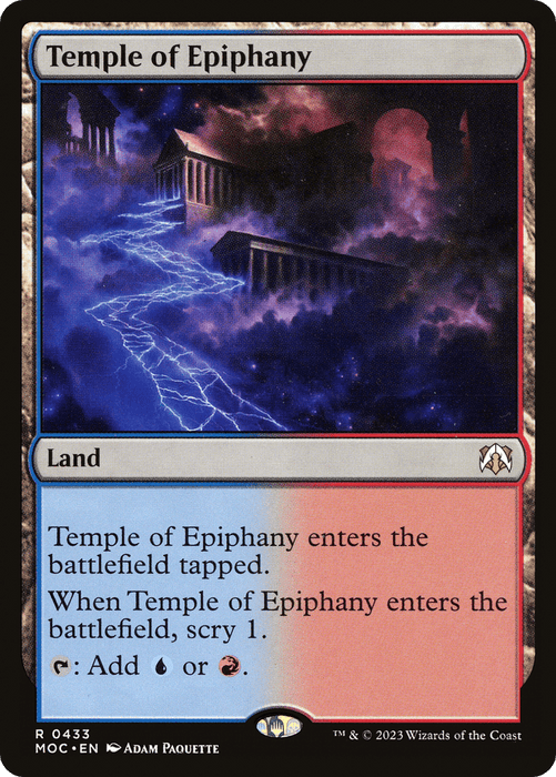 Temple of Epiphany [March of the Machine Commander]