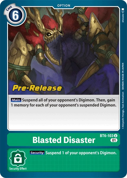 A Digimon card named 