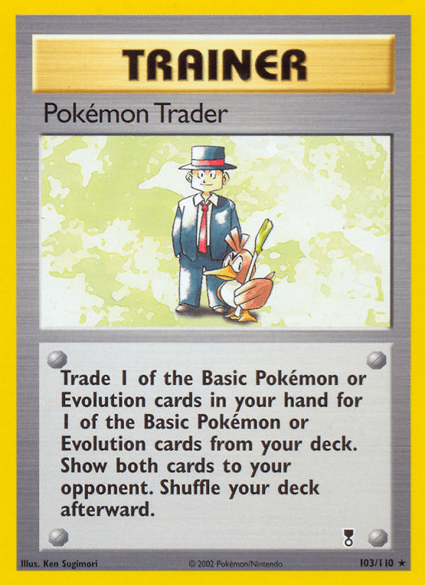 A rare Pokémon trading card named 