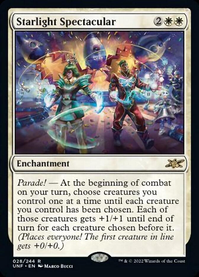 The image features a Magic: The Gathering card named 