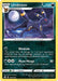 A Pokémon Umbreon (SWSH129) [Sword & Shield: Black Star Promos] featuring Umbreon, a black, fox-like creature with blue rings on its body and large ears. Part of the Black Star Promos series from Sword & Shield, it has a yellow border detailing Umbreon's abilities: "Blindside" and "Moon Mirage." Evolving from Eevee, it boasts 110 HP and is card number SWSH129.