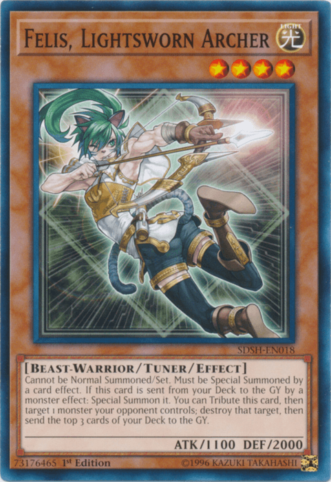 A Yu-Gi-Oh! Tuner/Effect Monster card titled 