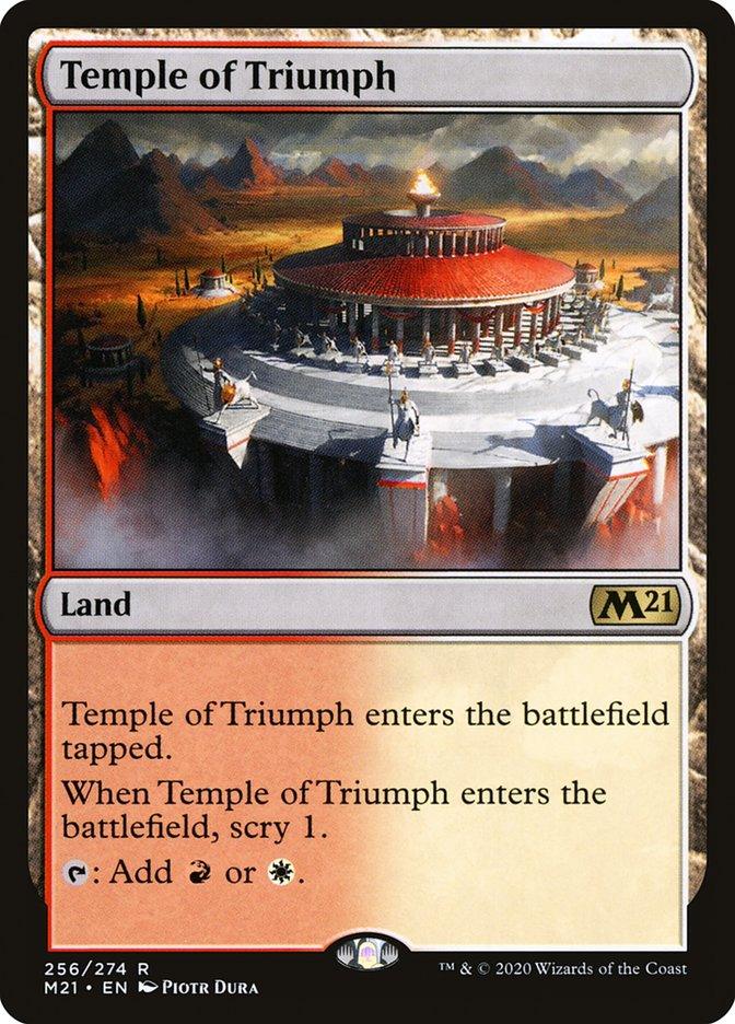 Temple of Triumph [Core Set 2021]