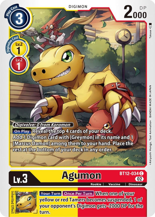 Agumon [BT12-034] [Across Time]