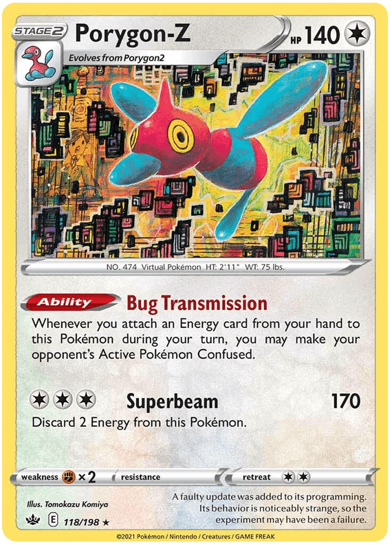 Porygon-Z (118/198) [Sword & Shield: Chilling Reign]