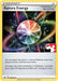 A Pokémon card titled "Aurora Energy (186/202) [Prize Pack Series One]" with a swirling, rainbow-colored background and a glowing, multi-colored orb in the center. As an Uncommon Special Energy, it allows attachment to a Pokémon by discarding another card and provides every type of energy as one when attached. It's card number 186/202 from the Pokémon brand.