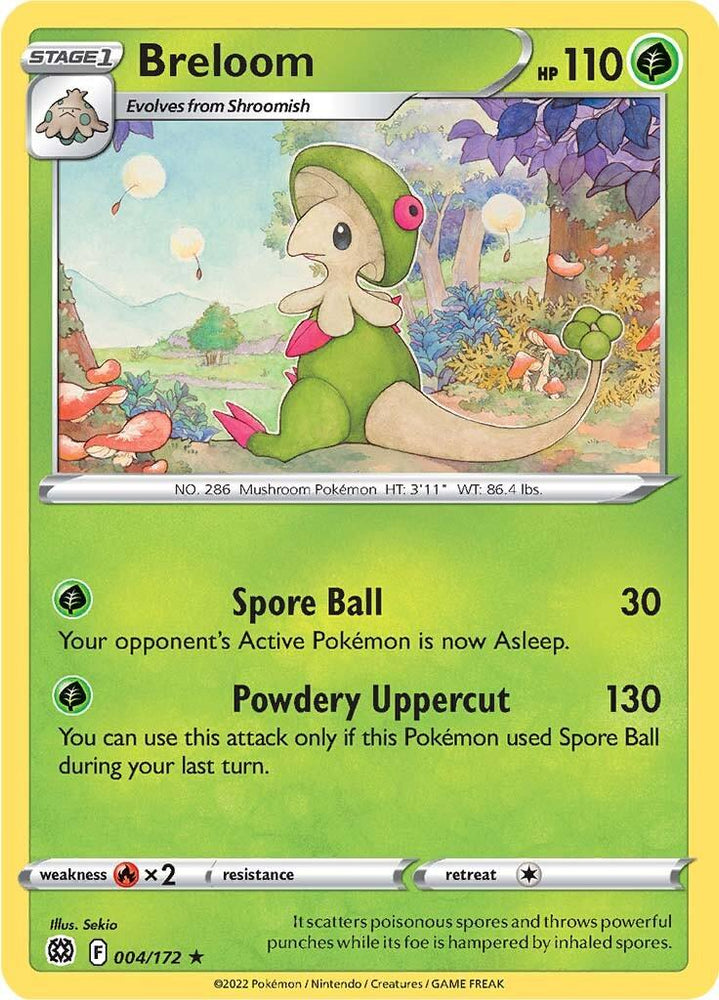 Breloom (004/172) [Sword & Shield: Brilliant Stars]