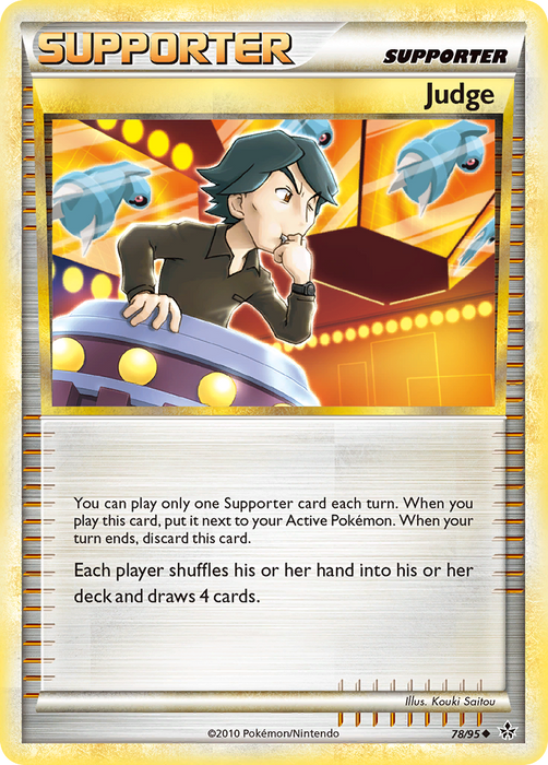 Judge (78/95) [HeartGold & SoulSilver: Unleashed]